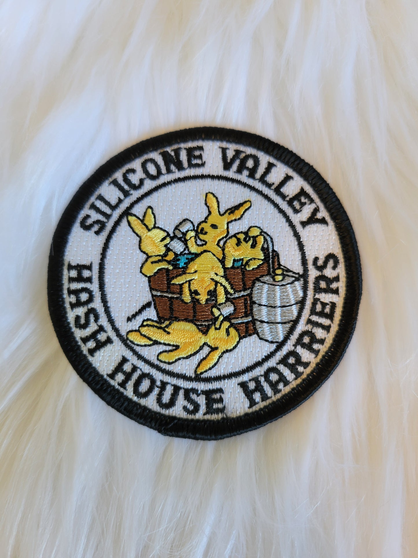 SVH3 Kennel Logo Patch (white trim)